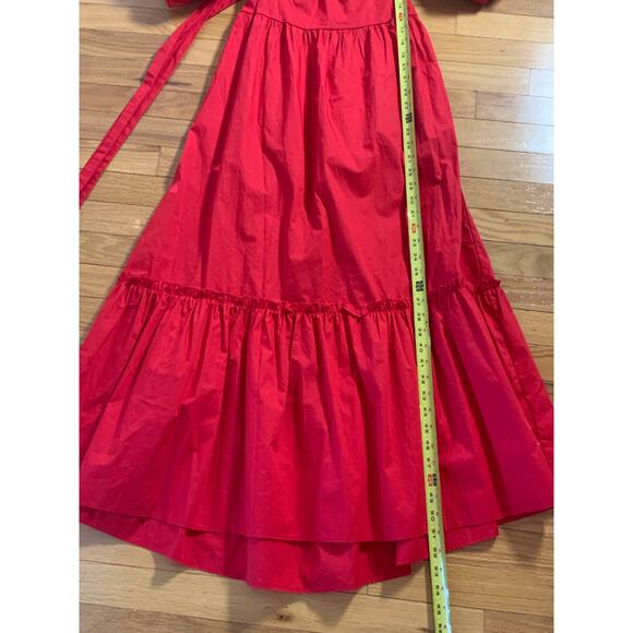 SugarLips red tie back dress size large - Picture 4 of 4